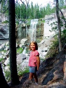 Summer with Paulina Fall in background